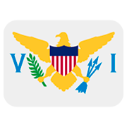 🇻🇮 Emoji Flagge: Amerikanische Jungferninseln Twitter Twemoji 2.2.2.