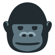 Émoji 🦍 Gorille sur Twitter Twemoji 2.2.2.