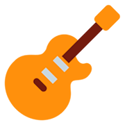 🎸 Emoji Guitarra na Twitter Twemoji 2.2.2.