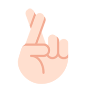 🤞🏻 Emoji Dedos Cruzados: Pele Clara na Twitter Twemoji 2.2.2.