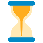 ⏳ Emoji Reloj De Arena Con Tiempo en Twitter Twemoji 2.2.2.