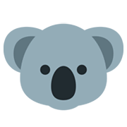 Émoji 🐨 Koala sur Twitter Twemoji 2.2.2.