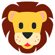 Emoji 🦁 Leone su Twitter Twemoji 2.2.2.