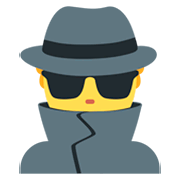 Emoji 🕵️‍♂️ Investigatore su Twitter Twemoji 2.2.2.