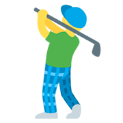 🏌️‍♂️ Emoji Hombre Jugando Al Golf en Twitter Twemoji 2.2.2.