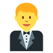 Emoji 🤵 Persona In Smoking su Twitter Twemoji 2.2.2.