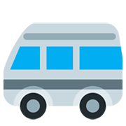 Émoji 🚐 Minibus sur Twitter Twemoji 2.2.2.