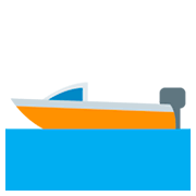 Emoji 🛥️ Barca A Motore su Twitter Twemoji 2.2.2.