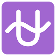 Emoji ⛎ Segno Zodiacale Dell’Ofiuco su Twitter Twemoji 2.2.2.