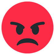 😡 Emoji schmollendes Gesicht Twitter Twemoji 2.2.2.