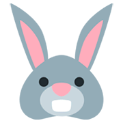 🐰 Emoji Cara De Conejo en Twitter Twemoji 2.2.2.
