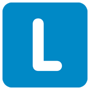 🇱 Emoji Indicador regional símbolo letra L en Twitter Twemoji 2.2.2.