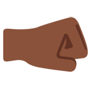 Emoji 🤜🏿 Pugno A Destra: Carnagione Scura su Twitter Twemoji 2.2.2.