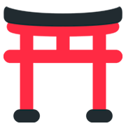 Emoji ⛩️ Santuario Shintoista su Twitter Twemoji 2.2.2.