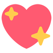 💖 Emoji Corazón Brillante en Twitter Twemoji 2.2.2.