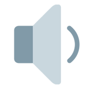 🔉 Emoji Lautsprecher mit mittlerer Lautstärke Twitter Twemoji 2.2.2.