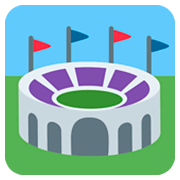 Emoji 🏟️ Stadio su Twitter Twemoji 2.2.2.