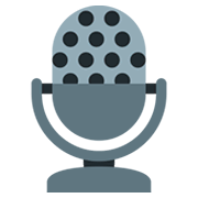 Emoji 🎙️ Microfono Radiofonico su Twitter Twemoji 2.2.2.
