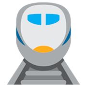 Emoji 🚆 Treno su Twitter Twemoji 2.2.2.