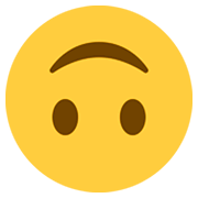 Emoji 🙃 Faccina Sottosopra su Twitter Twemoji 2.2.2.