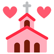 💒 Emoji Iglesia Celebrando Boda en Twitter Twemoji 2.2.2.