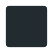 ◼️ Emoji mittelgroßes schwarzes Quadrat Twitter Twemoji 2.2.