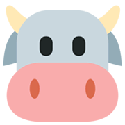 🐮 Emoji Cara De Vaca en Twitter Twemoji 2.2.