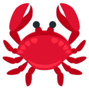 Émoji 🦀 Crabe sur Twitter Twemoji 2.2.
