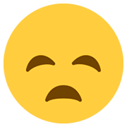 😞 Emoji enttäuschtes Gesicht Twitter Twemoji 2.2.