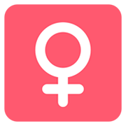 Émoji ♀️ Symbole De La Femme sur Twitter Twemoji 2.2.