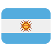 🇦🇷 Emoji Bandera: Argentina en Twitter Twemoji 2.2.