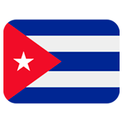 🇨🇺 Emoji Bandera: Cuba en Twitter Twemoji 2.2.