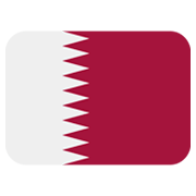 🇶🇦 Emoji Flagge: Katar Twitter Twemoji 2.2.