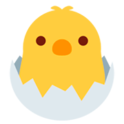 🐣 Emoji schlüpfendes Küken Twitter Twemoji 2.2.