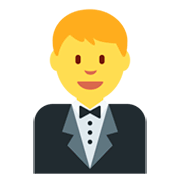 🤵 Emoji Persona Con Esmoquin en Twitter Twemoji 2.2.