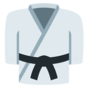 Emoji 🥋 Kimono Per Arti Marziali su Twitter Twemoji 2.2.