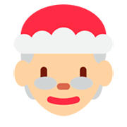 Emoji 🤶🏼 Mamma Natale: Carnagione Abbastanza Chiara su Twitter Twemoji 2.2.