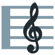🎼 Emoji Partitura Musical na Twitter Twemoji 2.2.