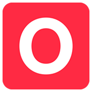 Emoji 🅾️ Gruppo Sanguigno 0 su Twitter Twemoji 2.2.