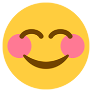 😊 Emoji Cara Feliz Con Ojos Sonrientes en Twitter Twemoji 2.2.