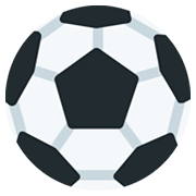 ⚽ Emoji Balón De Fútbol en Twitter Twemoji 2.2.