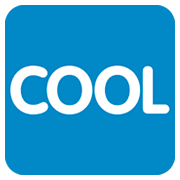 🆒 Emoji Wort „Cool“ in blauem Quadrat Twitter Twemoji 2.2.
