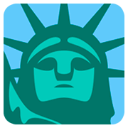 🗽 Emoji Estatua De La Libertad en Twitter Twemoji 2.2.