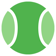 Emoji 🎾 Tennis su Twitter Twemoji 2.2.