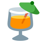 Émoji 🍹 Cocktail Tropical sur Twitter Twemoji 2.2.