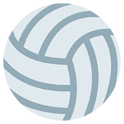 🏐 Emoji Volleyball Twitter Twemoji 2.2.