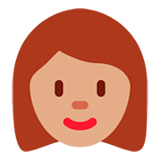 Emoji 👩🏽 Donna: Carnagione Olivastra su Twitter Twemoji 2.2.