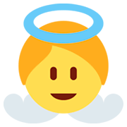 👼 Emoji Bebé ángel en Twitter Twemoji 2.5.
