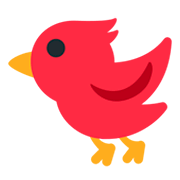 🐦 Emoji Pássaro na Twitter Twemoji 2.5.