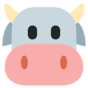 🐮 Emoji Cara De Vaca en Twitter Twemoji 2.5.